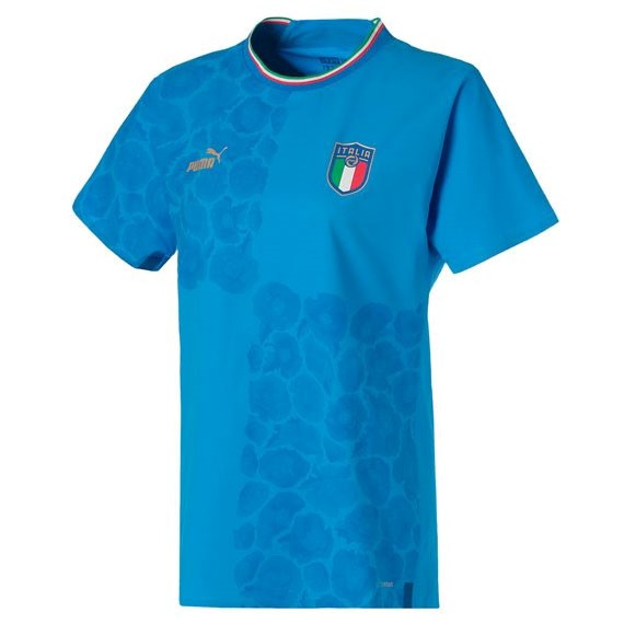 Trikot Italien Damen Euro 2022 Blau